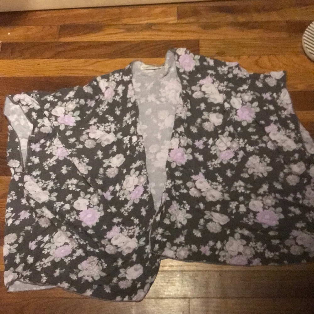 Floral cardigan